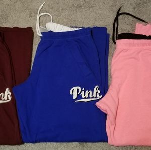 VS PINK boyfriend sweatpants sz M/L